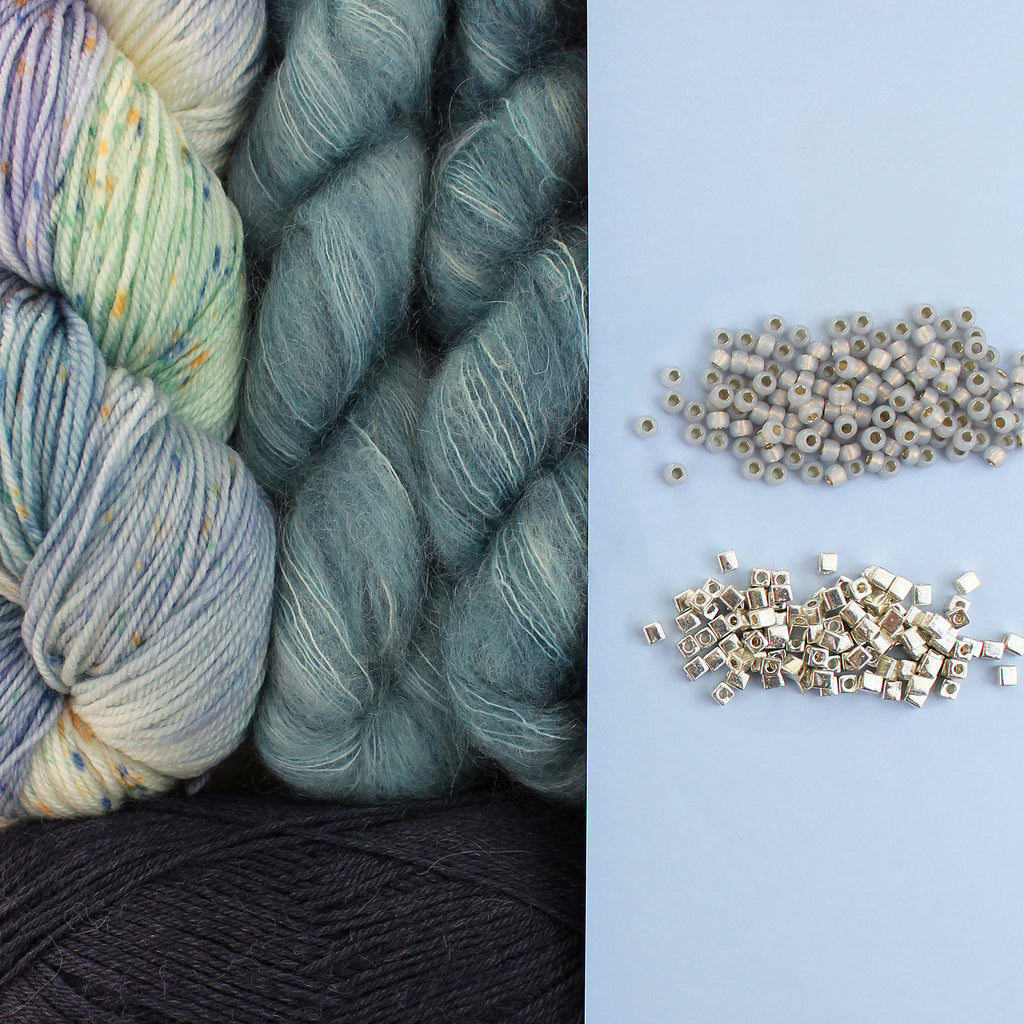 Kit de Tejido Suéter "Bohemian" de Pope Vergara <br> Elegir Color