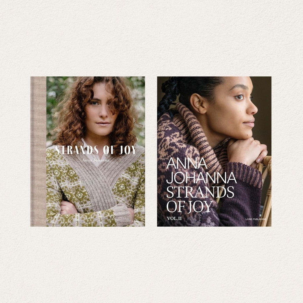 Colección de Libros Laine "Strands of Joy" <br> Libro "Strands of Joy Vol I" +  Libro "Strands of Joy Vol II"