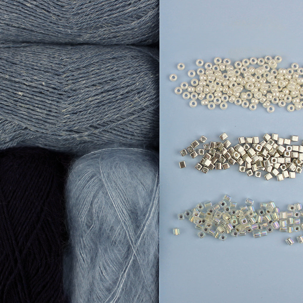 Kit de Tejido Suéter "Sensitive 2.0" de Pope Vergara <br> Versión Isager (Elegir Color)