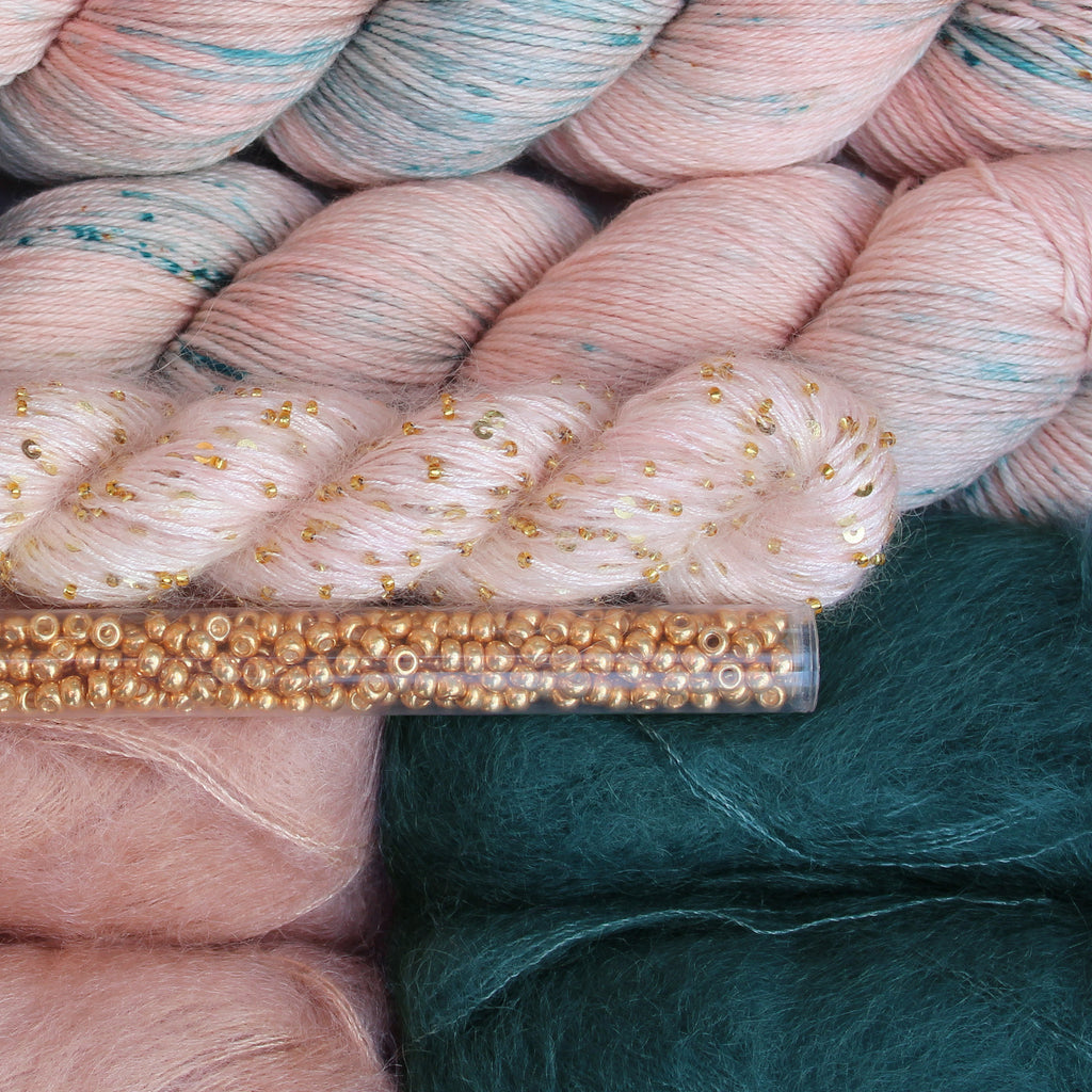 Kit de Hilados "Golden Dust" de Pope Vergara <br> Versión Artyarns - Elegir Color