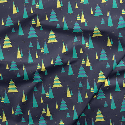 Tela Popelina Navidad 