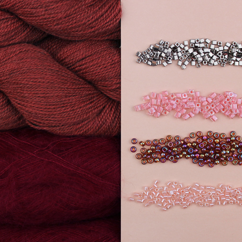 Kit de Tejido Suéter "Scrabs" de Pope Vergara <br> Elegir Color