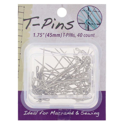 Alfileres T-Pins   40 Unidades/45 mm