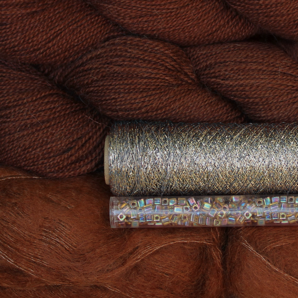 Kit de Tejido "Braid Sweater" de Pope Vergara <br> Versión Isager - Elegir Color
