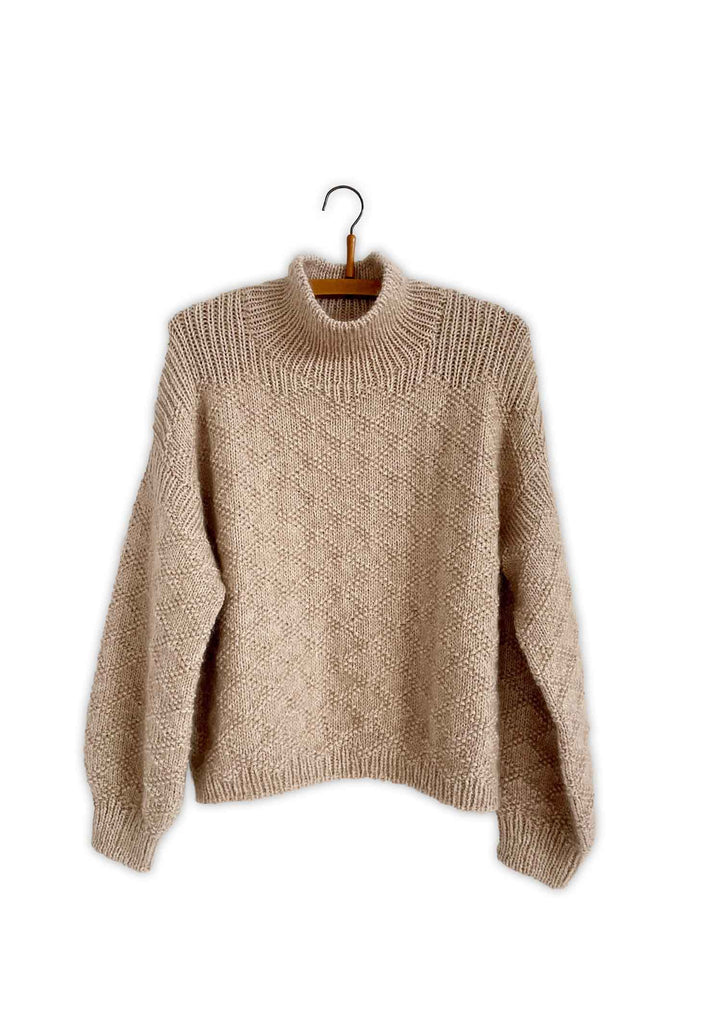 Patrón "Texture Sweater" <br> Helga Isager