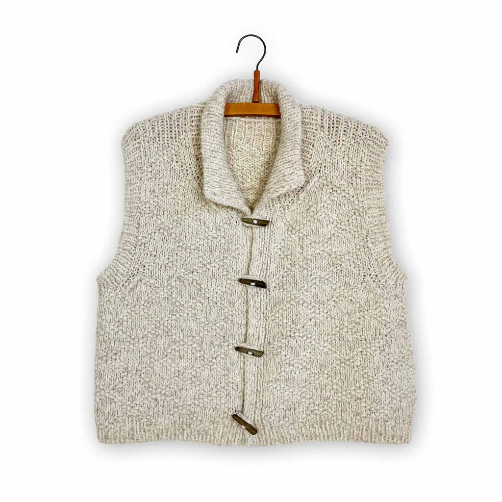 Patrón "Texture Vest" <br> Helga Isager (Elige Español o Inglés)