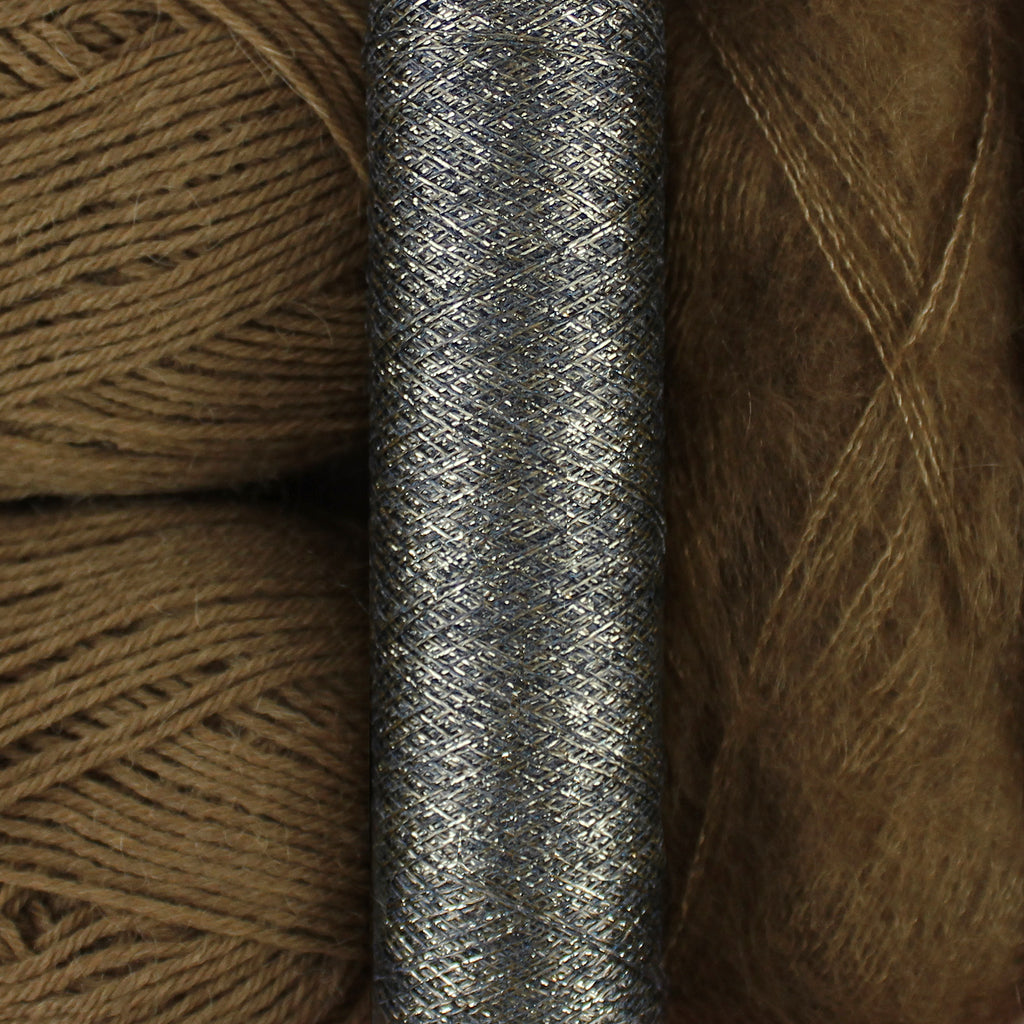 Kit de Tejido Suéter "Shine in the Dark" de Pope Vergara <br> Elegir Color