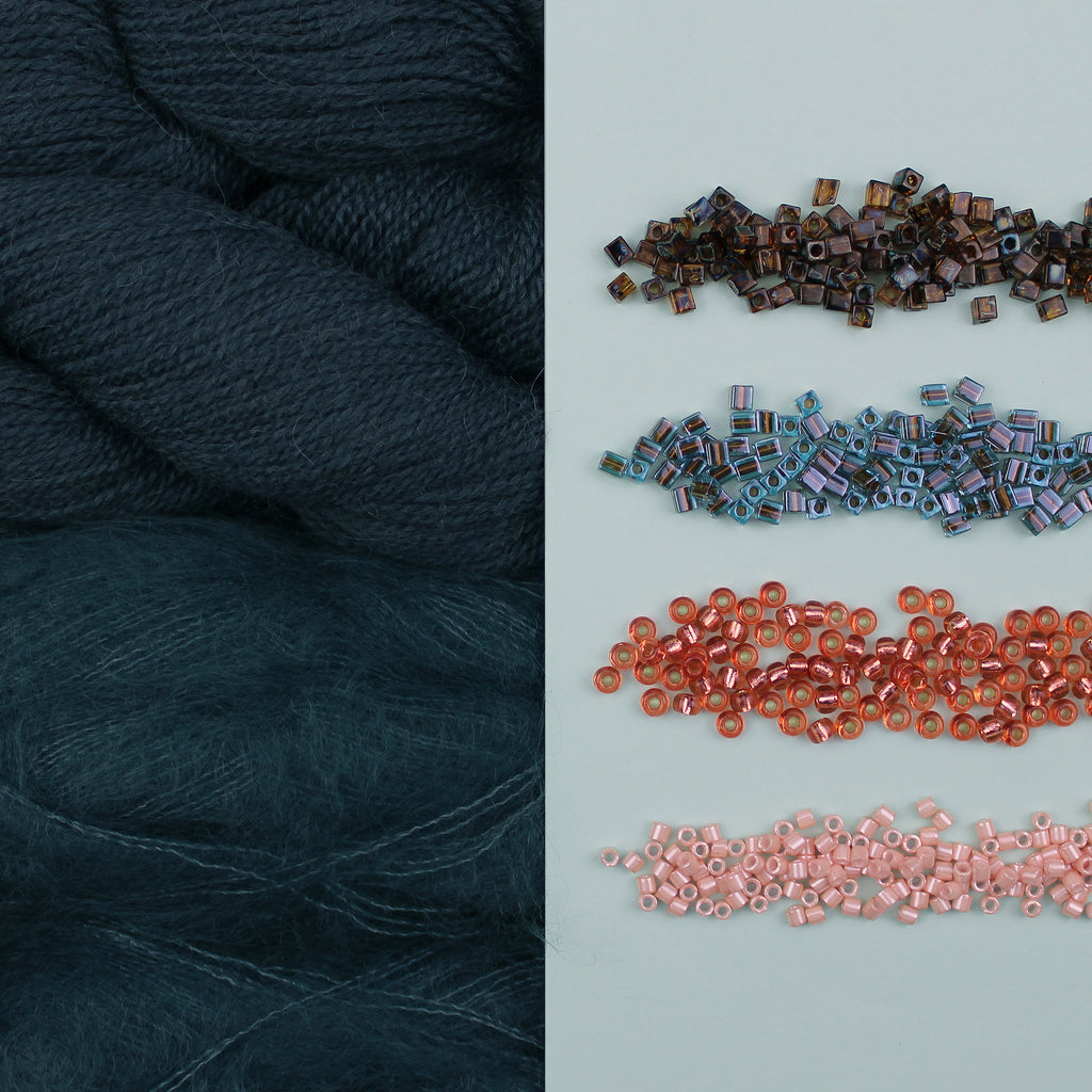 Kit de Tejido Suéter "Scrabs" de Pope Vergara <br> Elegir Color