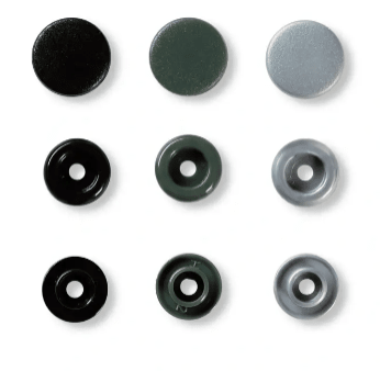 Broche a Presión  Prym Love Snap Gris (30 Un)