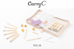 Set Palillos Intercambiables de Bambú <br> carryC (Cortos)