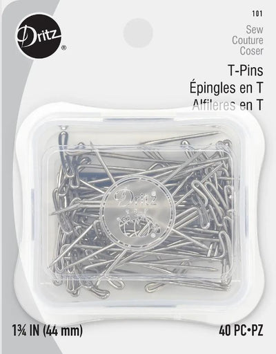 Alfileres T-Pins   40 Unidades