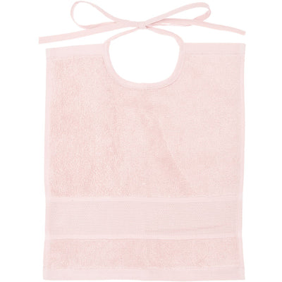 Babero de Toalla Rectangular Para Bordar  Color Pastel Pink- 100% Algodón