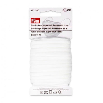 Elástico Plano Super Suave  5 mm