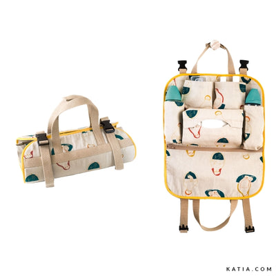 Patrón de Costura Bolsa Organizadora Para Automóvil