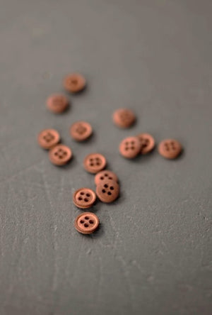 Botones 11 mm (Distintos Colores Para Elegir) <br> Cotton Button Merchant and Mills