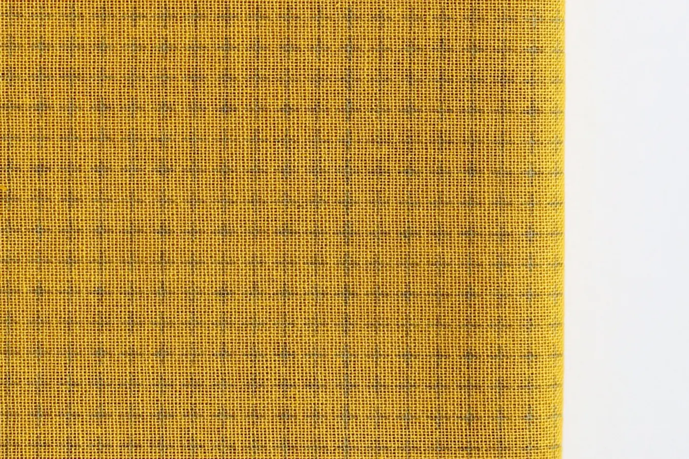 Sashiko Cloth Tela 100% Algodón con Diseño <br> Yellow
