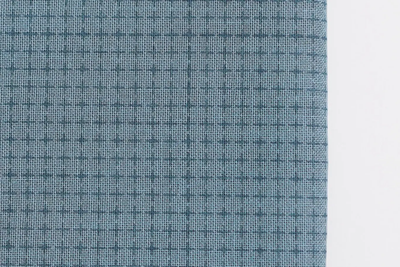 Sashiko Cloth Tela 100% Algodón con Diseño  Dull Blue