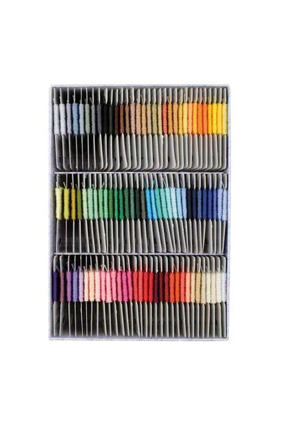 Set Hilos de Bordar 100% AlgodónMulticolour Pastel 24 pcs. – Cabeza de  Alfiler