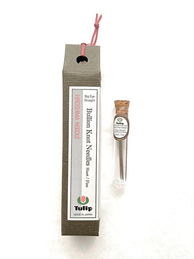 Set Agujas Japonesas  Nudo Francés Cortas (Bullion Knot)