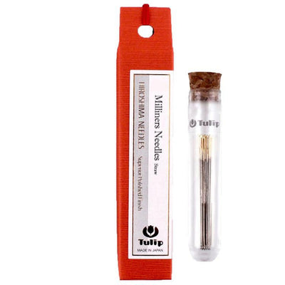 Set Agujas Japonesas  Milliners Gruesas (Thick) Diferentes Tamaños