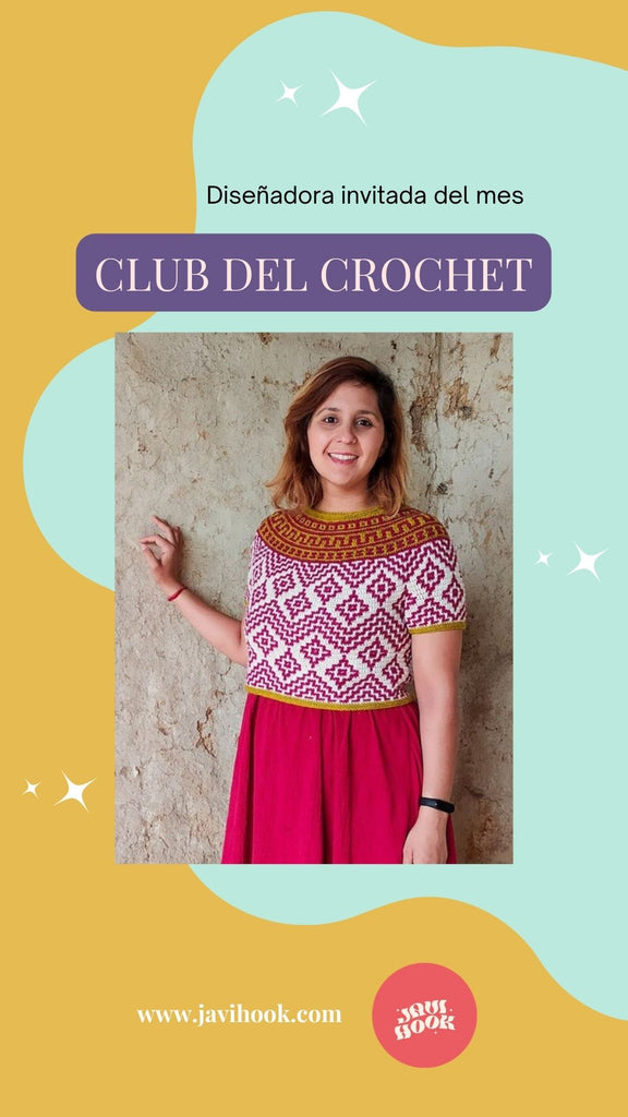 Kit Club del Crochet <br> Teotihuacan Top (Enero 2024)