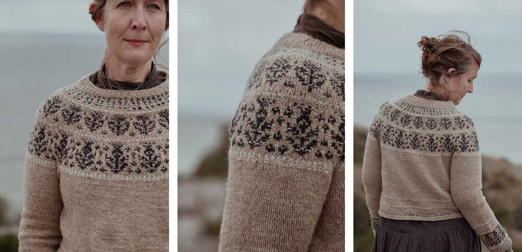 Libro "The Island and the Forest: A Knitted Correspondence" <br> Lotta H. Löthgren & Erika Åberg