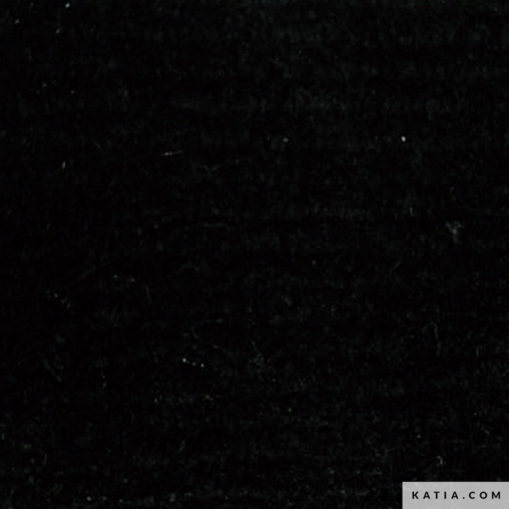 Tela "Knit Corduroy Black" (65% Algodón - 30% Poliéster - 5% Elastán) <br>De Corte, 150cm de ancho