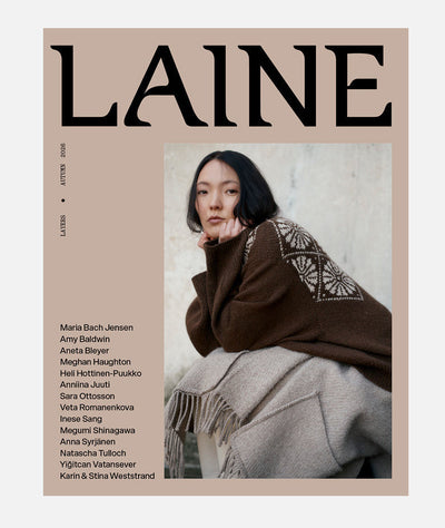 Revista de Tejido Laine Magazine Edición N° 30, 