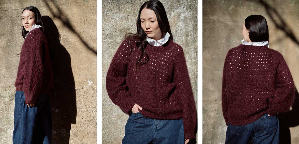 Laine Magazine 30 — patrón de Heli Hottinen-Puukko, vistas del diseño