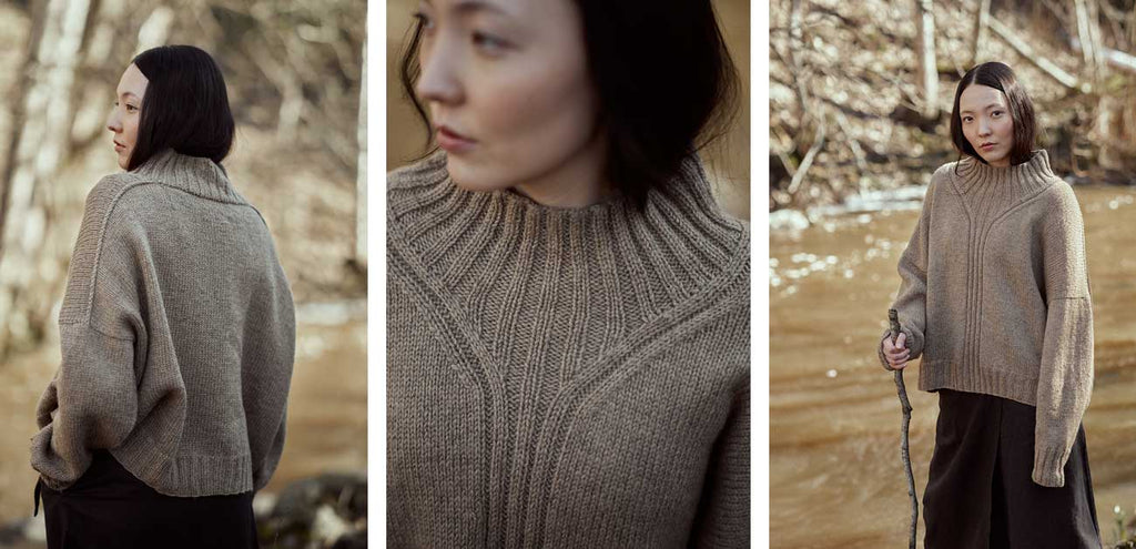 Laine Magazine 30 — patrón de Maria Bach Jensen, vistas del diseño