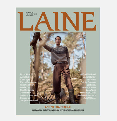 Revista de Tejido Laine  Edición Aniversario - 10 Años