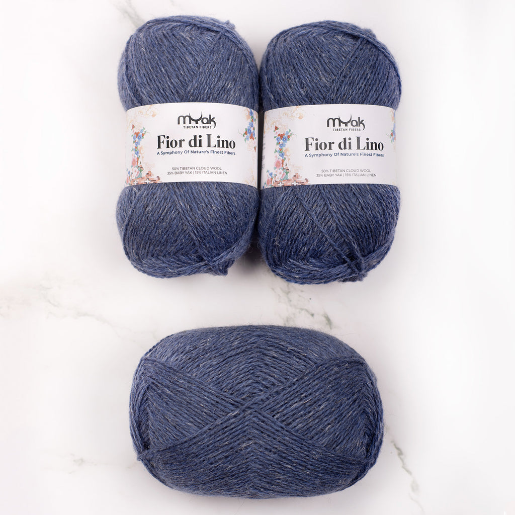 Fior di Lino Collection <br> (50% Lana Tibetana / 35% Baby Yak / 15% Lino)
