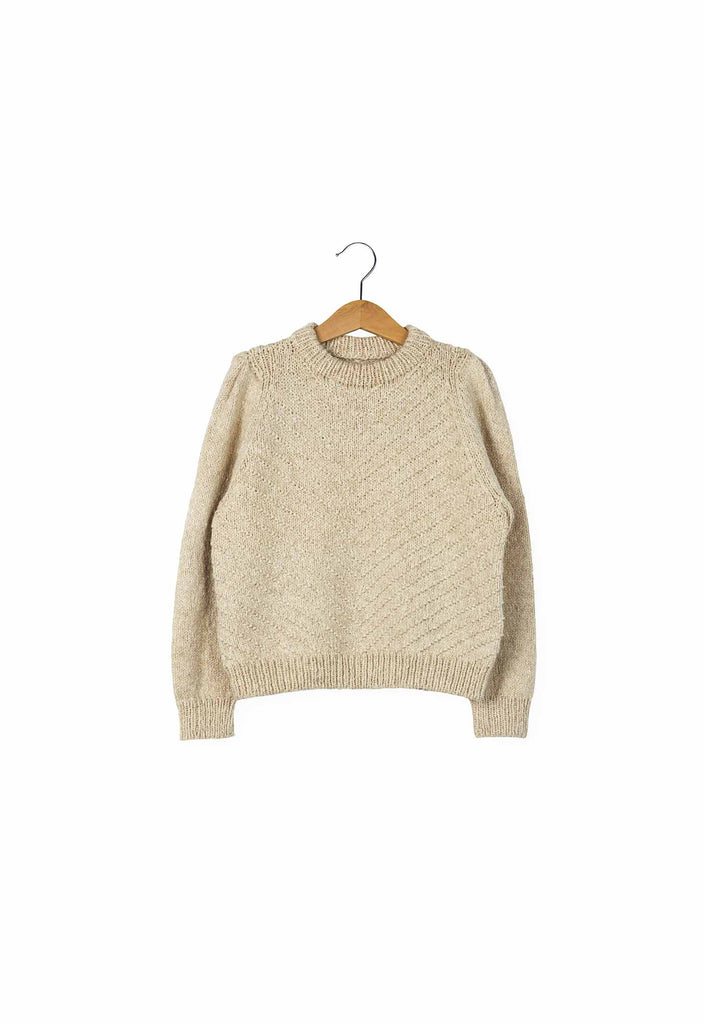 Patrón "Owl Sweater Girl" 3 a 9 años <br> Helga Isager (Inglés)