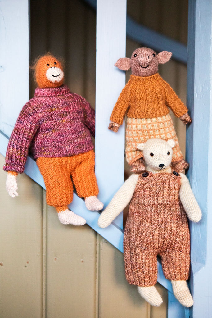 Libro de Tejido "Mouche & Friends: Seamless Toys to Knit and Love" <br> Cinthia Vallet - Laine