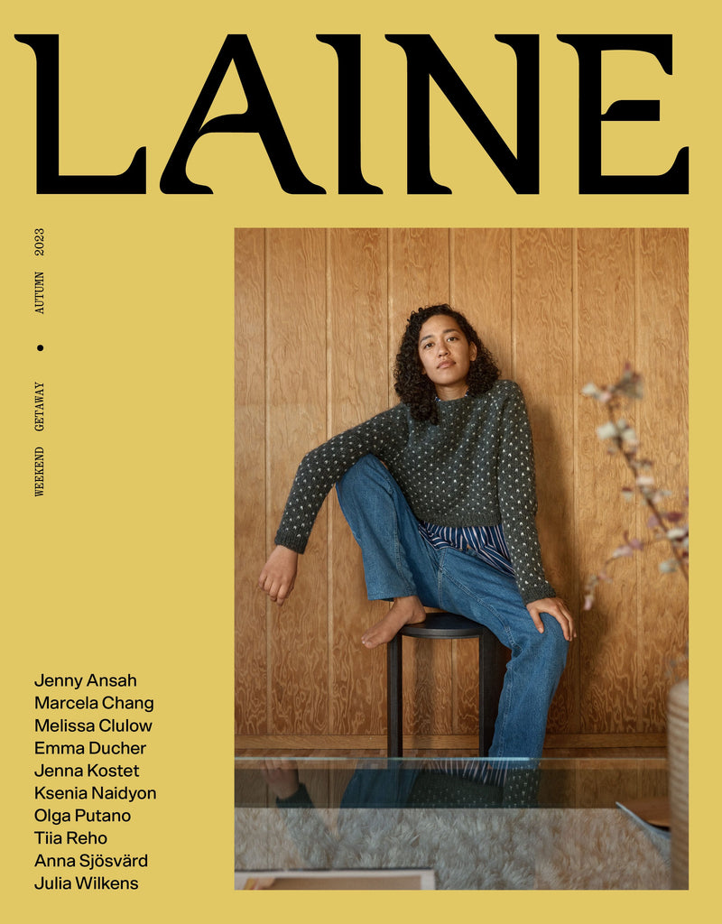 Revista de Tejido Laine Magazine <br> Edición Nº 18 Otoño 2023