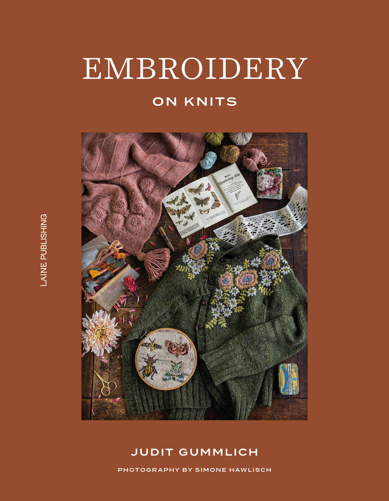 Libro de Bordado "Embroidery on Knits" <br> Judith Gummlich
