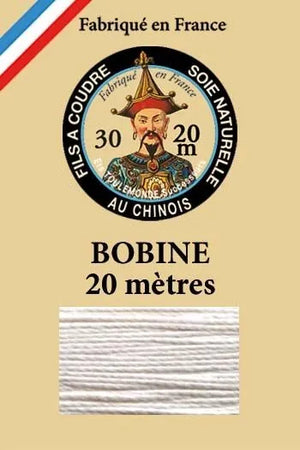 Hilo Perlé Nº30 Francés (100% Seda) <br> Fil Au Chinoise