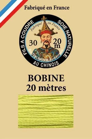 Hilo Perlé Nº30 Francés (100% Seda) <br> Fil Au Chinoise