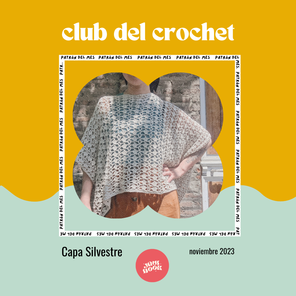 Kit Club del Crochet <br> Capa Silvestre (Noviembre)