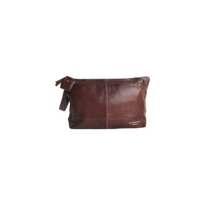 Cartera de Cuero Tipo Clutch para Proyectos (Grande) Project 13 de Re:Designed (P013) en color Woodsmoke – vista frontal