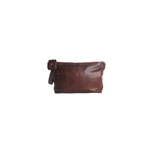 Estuche de Cuero Tipo Clutch para Proyectos (Mediano) Project 3 de Re:Designed (P003) en color Woodsmoke – vista frontal