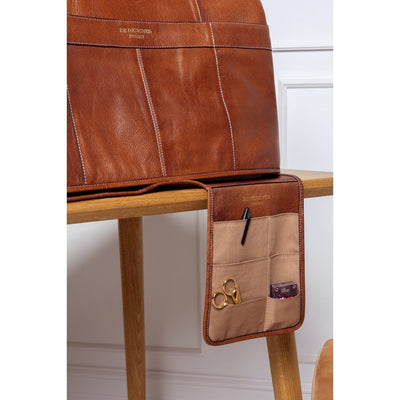 Project 86  Base Organizadora de Cuero Para Maquina de Coser (Walnut)