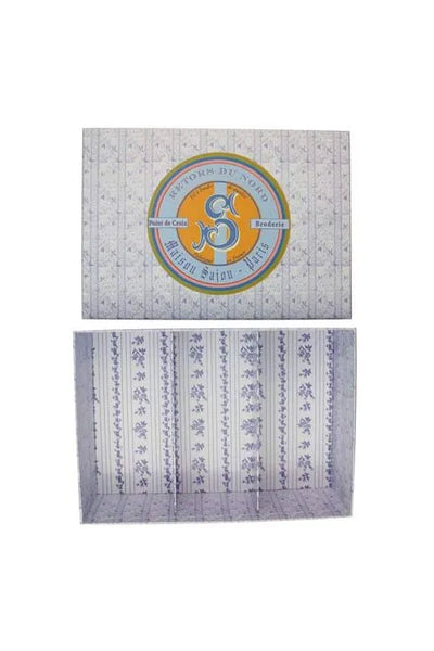 Caja Organizadora Para Tarjetas de Hilos Sajou  Colección 