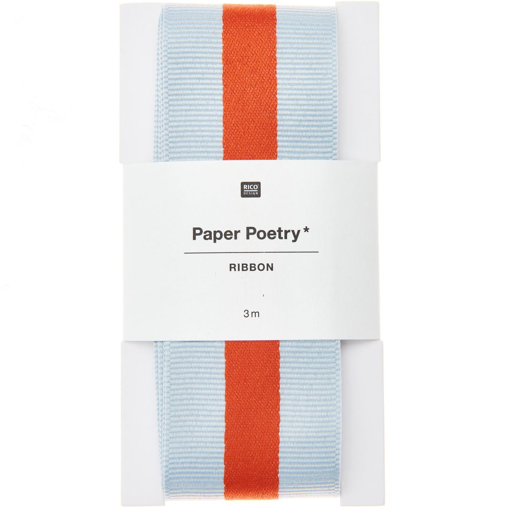 Cinta tejida multicolor 38 mm Rico Design – costura creativa