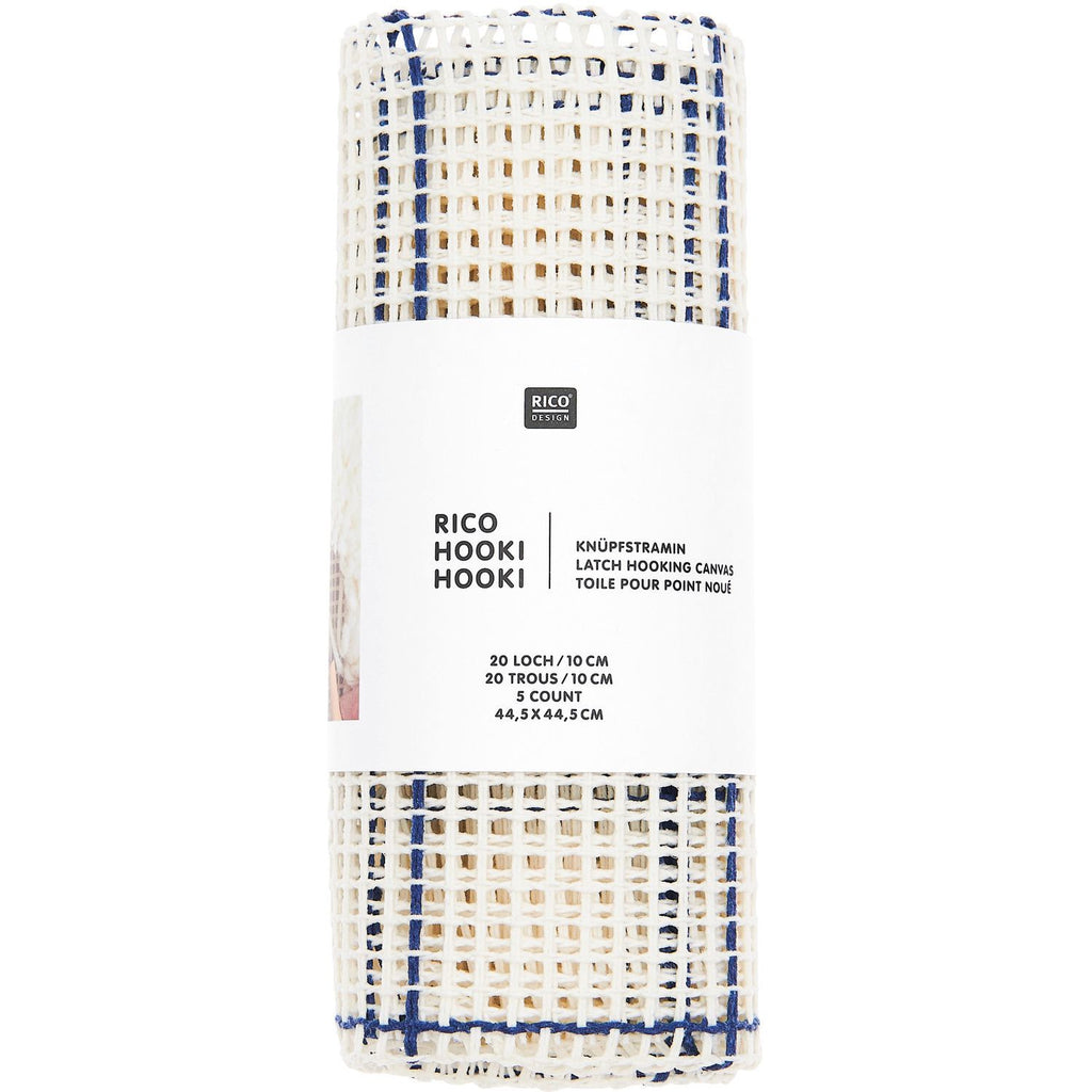 Esterilla Malla Hooki Hooki 20 agujeros 44,5 cm – base para tapiz detallado