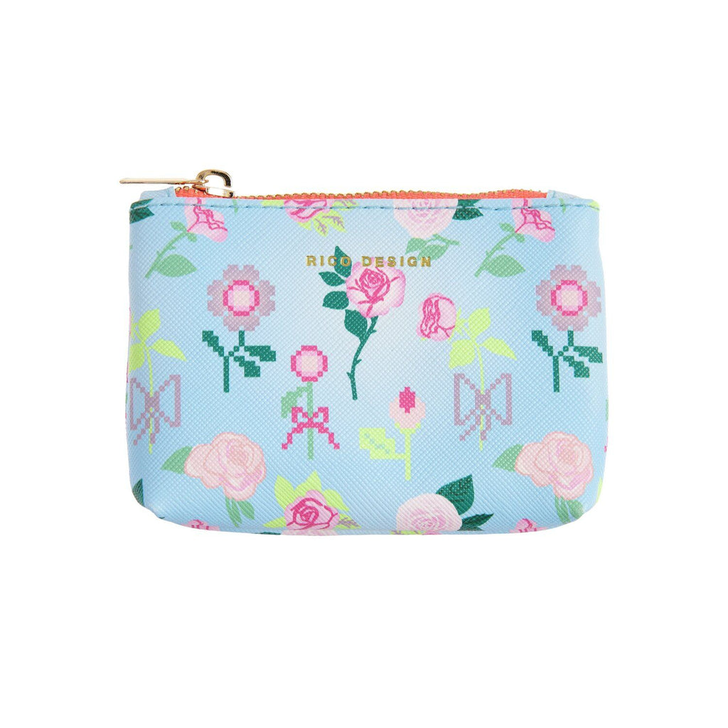 estuche mini rosa la vie en rose xs 10,5x7,5cm paper poetry