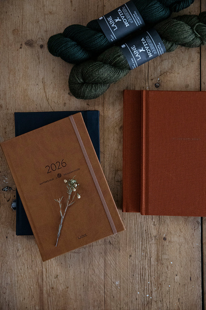 Agenda de Tejido Laine "Knitter's Year 2026"