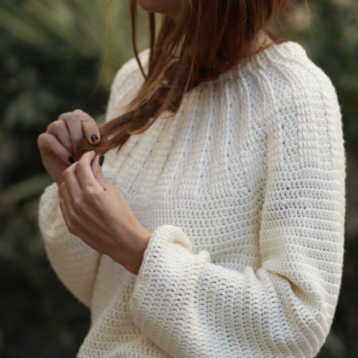 Kit Club del Crochet <br> Sweater Petite (Santa Pazienzia) - Merino 4US