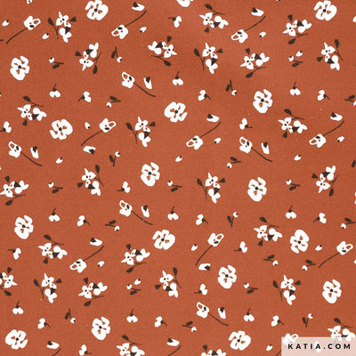 Tela Viyela Cotton Print (100% Algodón)  De Corte, 155 cm de ancho (2 diseños)