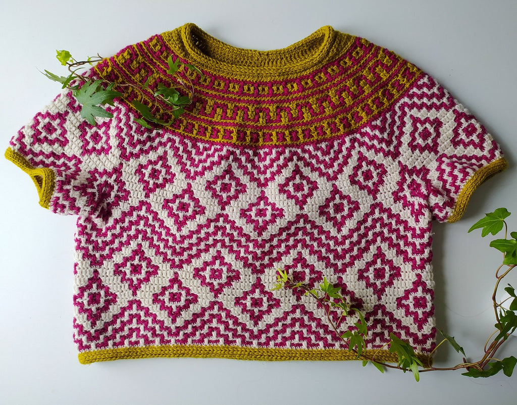 Kit Club del Crochet <br> Teotihuacan Top (Enero 2024)